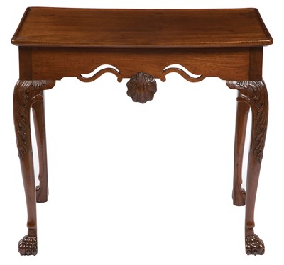 Lot 372 - Irish George II Mahogany Tea Table Circa 1750...
