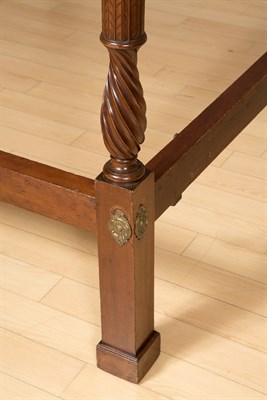 Lot 490 - Chippendale Mahogany Tester Bedstead New York,...