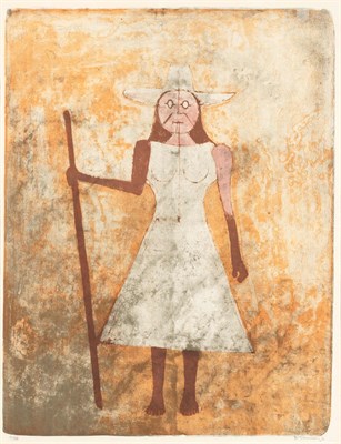 Lot 201 - Rufino Tamayo LA CAMPESINA (P. 120) Color...