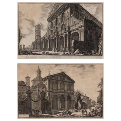 Lot 105 - Giovani B. Piranesi (1720-1778) VEDUTA DELLA...