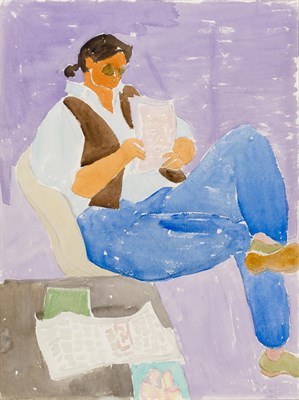 Lot 10 - Sally Michel Avery American, 1902-2003 Focused...