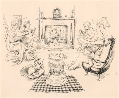 Lot 16 - Peggy Bacon American, 1895-1987 The White...