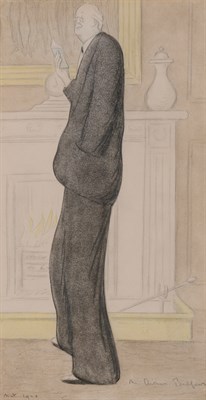 Lot 26 - Max Beerbohm British, 1872-1956 Arthur James...