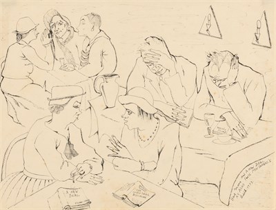 Lot 37 - George Biddle American, 1885-1973 Alice Foote...