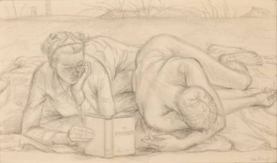 Lot 73 - Paul Cadmus American, 1904-2000 Study for "To...