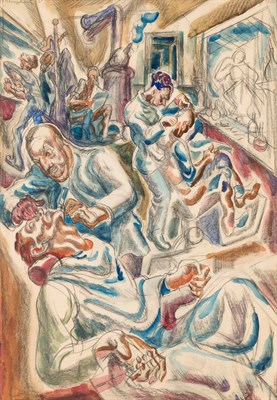 Lot 108 - James Daugherty American, 1889-1974 The...