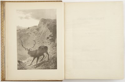 Lot 86 - GRIMBLE, AUGUSTUS Highland Sport. London:...