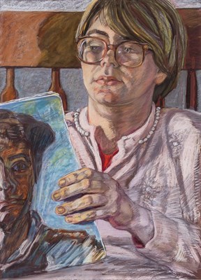 Lot 365 - Janet Fish American, b. 1938 Emily Reading,...