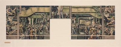 Lot 138 - David Fredenthal American, 1914-1958 Mural...