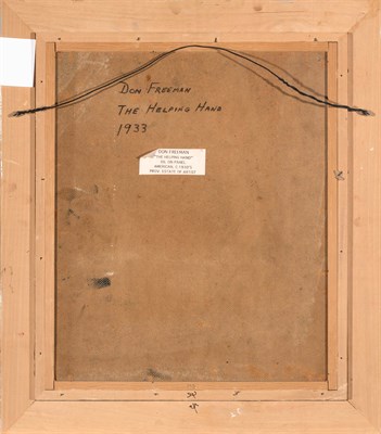 Lot 142 - Don Freeman American, 1908-1978 The Helping...