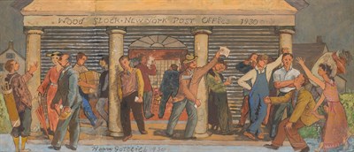 Lot 172 - Harry Gottlieb American, 1894-1991 Woodstock...