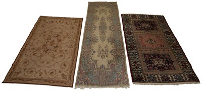 Lot 380 - Three Assorted Rugs Comprising a Pak-Caucasian...