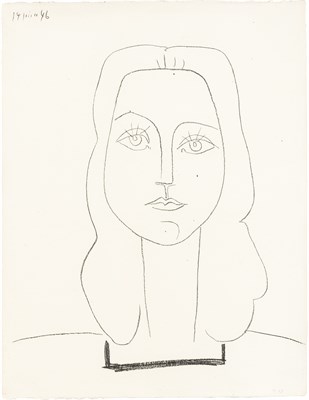 Lot 154 - Pablo Picasso FRANÇOISE (MOURLOT 39)...