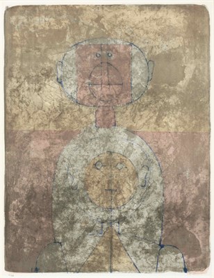 Lot 196 - Rufino Tamayo DOS CABEZAS (P. 107) Color...