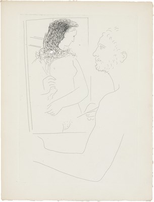 Lot 152 - Pablo Picasso (1881-1973) PEINTRE DEVANT SON...
