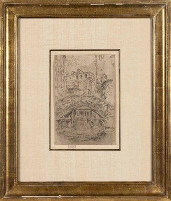 Lot 251 - James Abbott McNeill Whistler PONTE DEL PIOVAN...
