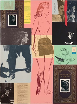 Lot 104 - R. B. Kitaj RED DANCER (K. 81) Color...