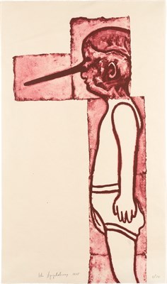 Lot 4 - Ida Applebroog (b. 1929) FATTY, FATTY, TWO BY...