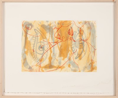 Lot 17 - David Salle THE UNIVERSE MENDER I Color...