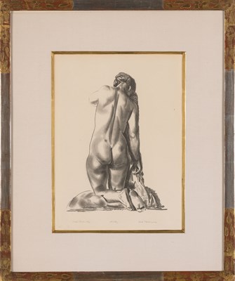 Lot 95 - George Bellows (1882-1925) NUDE STUDY, WOMAN...