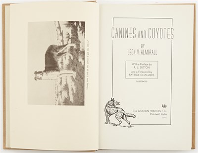 Lot 7 - ALMIRALL, LEON V. Canines and Coyotes....