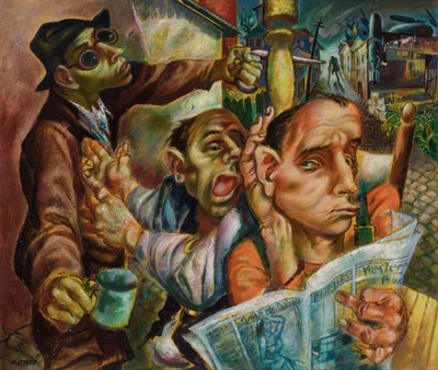 Lot 247 - Michael Lenson American, 1903-1971 The Deaf...