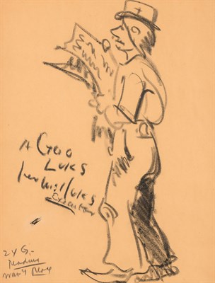 Lot 268 - George Luks American, 1867-1933 Hard Times,...