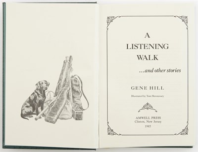 Lot 102 - HILL, GENE A Listening Walk. Clinton: Amwell...