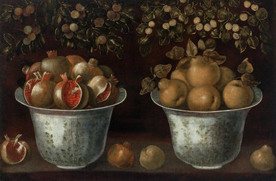 Lot 37 - Circle of Tomas Hiepes Bodegon Still Life with...