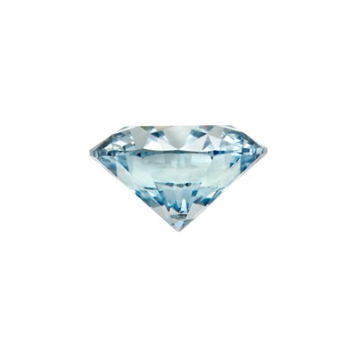 Lot 506 - Unmounted Fancy Blue Diamond