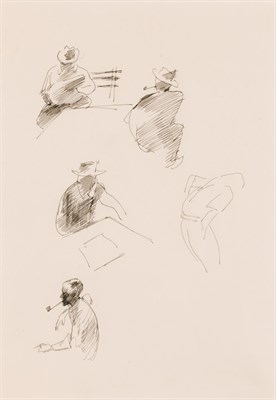 Lot 129 - Guy Pene du Bois American, 1884-1958 Untitled...