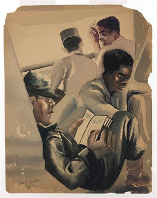 Lot 316 - William E. Smith American, 1913-1997 On Board...