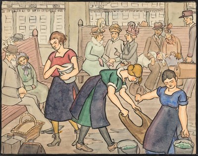 Lot 324 - Ethel Spears American, 1903-1974 LaSalle Depot,...