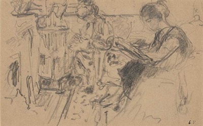 Lot 353 - Edouard Vuillard French, 1868-1940 Femme...