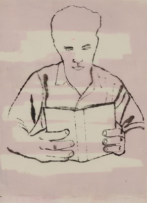Lot 355 - Andy Warhol American, 1928-1987 Man Reading,...