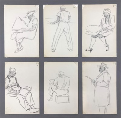 Lot 357 - Massood Wilbert Warren American, 1907-1995...