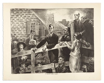 Lot 383 - George Bellows THE APPEAL TO THE PEOPLE (M....