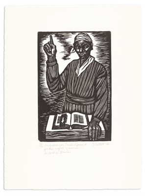 Lot 394 - Elizabeth Catlett (1915-2012) IN SOJOURNER...