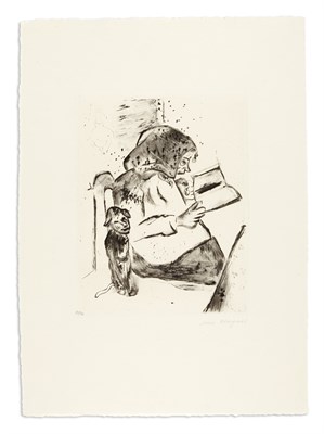 Lot 397 - Marc Chagall (1887-1985) DIE GROSSMUTTER...