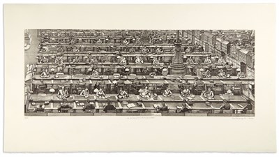 Lot 413 - Erik Desmazières LES LECTEURS DE LA SALLE...