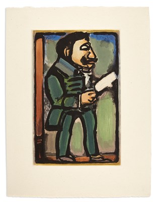 Lot 477 - Georges Rouault (1871-1958) PROFESSOR PIEU,...