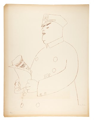 Lot 479 - Ben Shahn (1898-1969) SILENT NIGHT (PRESCOTT...