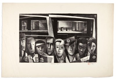 Lot 490 - Benton Murdoch Spruance (1904-1967) SUBWAY...