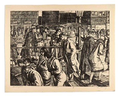 Lot 493 - Harry Sternberg (1904-2002) BROADWAY #2 (MOORE...