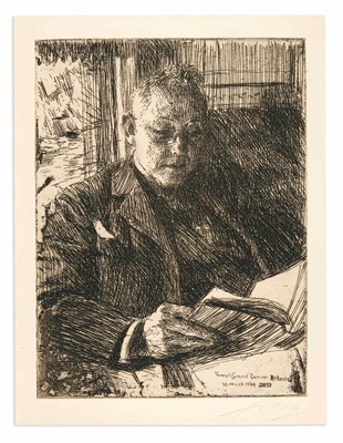 Lot 500 - Anders Zorn (1860-1920) TRAVELING COMPANION...