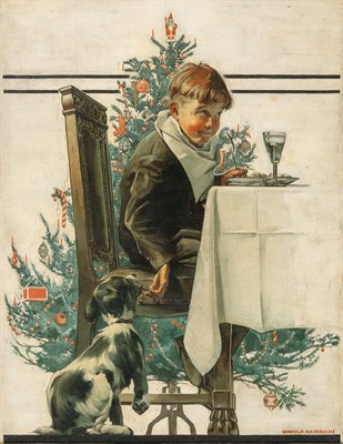 Lot 3 - Harold Anderson American, 1894-1973 Christmas...