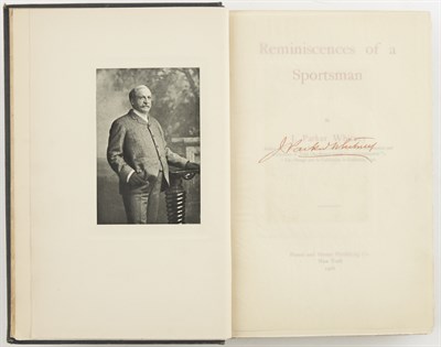 Lot 213 - WHITNEY, J. PARKER Reminiscences of a...