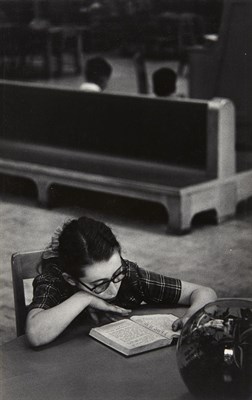 Lot 558 - SMITH, EUGENE W. (1918 -1978) Girl Reading in...