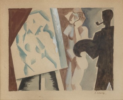 Lot 1109 - Andre Lhote French, 1885-1962 Le Peintre et...