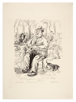 Lot 376 - Peggy Bacon QUEER BREEDS (F. 104) Lithograph,...